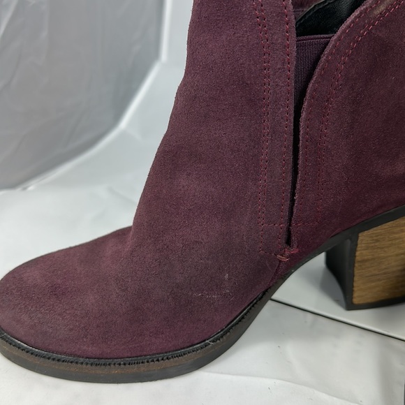Bos & Co Ankle Boots, Pull on, Size 36 (6), Purple/eggplant color - Picture 6 of 6